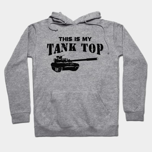 Military tank pilot - This is my tank top Hoodie by KC Happy Shop